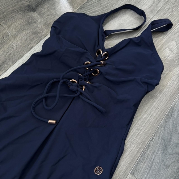 F&F Women's Navy and Blue Swimsuit-one-piece - Picture 2 of 3